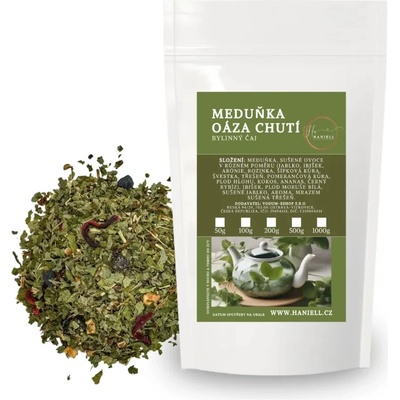 Haniell Bylinný čaj Medovka Oáza chutí medovková harmónia s ovocným dotykom 100 g