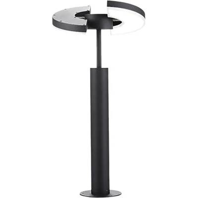 UltraLux ГРАДИНСКО ОСВ ТЯЛО led 2x6w 4200k ip65 ГРАФИТ--- (log1242)