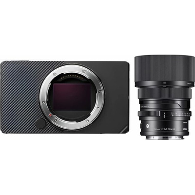 SIGMA BF + 50 mm f/2 DG čierny