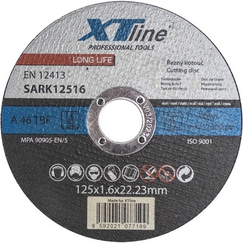 Xtline Kotouč řezný 125 x 2,0 x 22,2 mm SARK12520