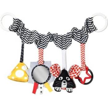BabyOno Образователна играчка за количка Babyono - Cheese & Skip (5901435415696)