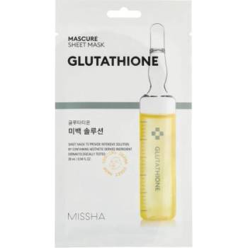 Image 1 of Missha Glutathione Sheet Mask озаряваща маска за лице 28 ml унисекс