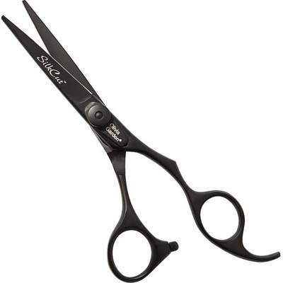 Olivia Garden SilkCut Shear Matt Black Edition 5-75B profi kadeřnické nůžky