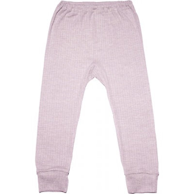 COSILANA Dětské legíny merino bavlna hedvábí šedý melír