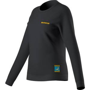 La Sportiva Дамски пуловер La Sportiva Women's Climbing On The Moon Sweatshirt Jumper - Carbon / Giallo (117-2421-0113)