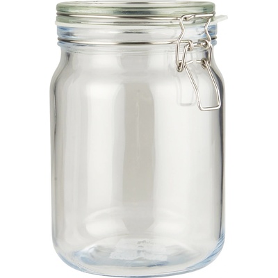 IB Laursen Skleněná dóza s patentem čirá sklo 1900ml