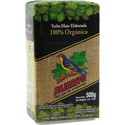 Pajarito Čaj Yerba Maté 100% organica 500 g