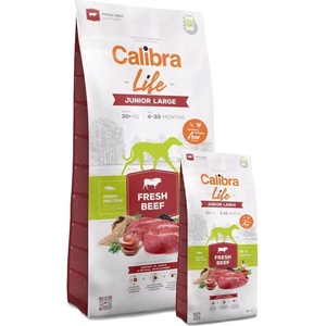 Calibra Dog Life Junior Large Fresh Beef 14, 5 kg