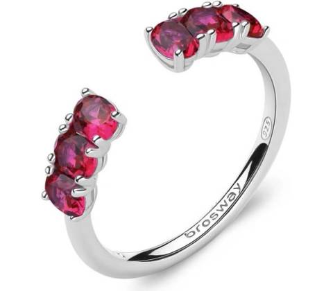 Brosway Prsteň Fancy Passion Ruby FPR11