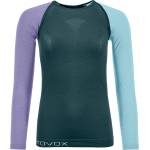 Ortovox Дамско мериносово термобельо Ortovox Women's 120 Comp Light Long Sleeve Merino base layer - Dark Arctic Grey - размер XL (115-0991-0715)