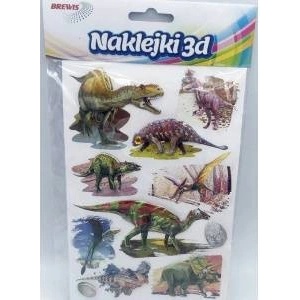 Brewista 3D Dinosaurs MIX Stickers