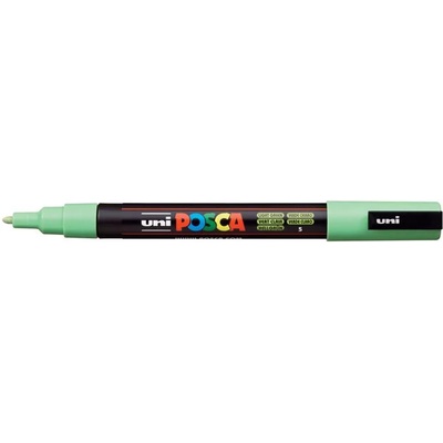 uni Декоративен маркер, 0, 9-1, 3 мм, UNI "Posca PC-3M", светлозелен 284612000 (284612000)