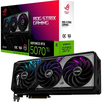 ASUS ROG Strix GeForce RTX 5070 Ti OC 16GB GDDR7 256bit (ROG-STRIX-RTX5070TI-O16G-GAMING)