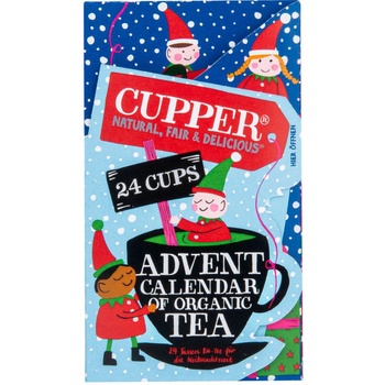 CUPPER čaj Advent Calendar 48 g