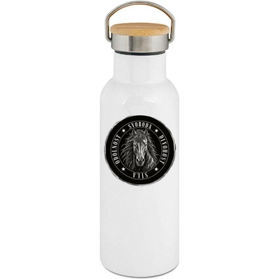 123TRIKO termoska Kůň mustang 500 ml motorka
