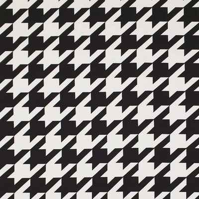 Teplákovina 22507 počesaná, bílo-černé pepito, š.160