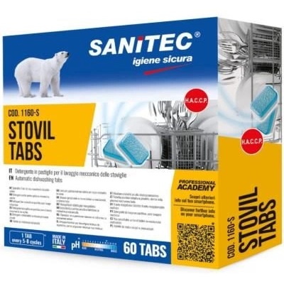 Sanitec Професионални таблетки за съдомиялна 60бр (1924)