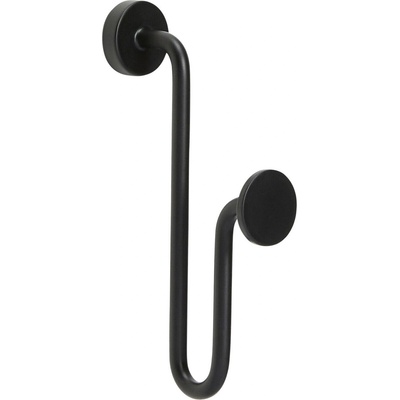 Hübsch Кука за стена Swing черна (991512)