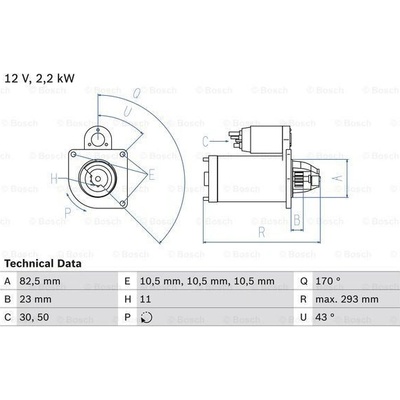 żtartér BOSCH 0 986 015 420