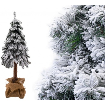 Foxigy Vianočný stromček na pníku Smrek horský 170cm Snowy