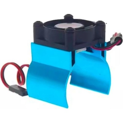 H-Speed chladič motoru 36 mm hliníkový modrý