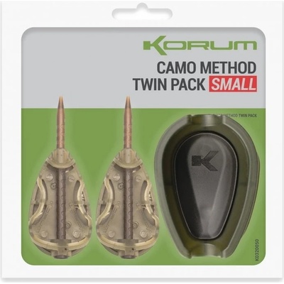 Korum Sada krmítek CAMO METHOD TWIN PACK - LARGE