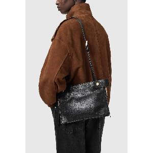 AllSaints чанта дамска от кожа MARLO (W091XE)