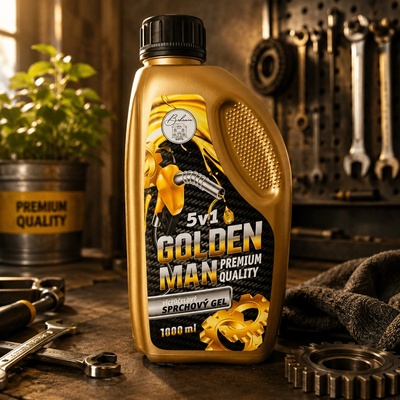 Bohemia Gifts Maxi sprchový gel pro muže golden man 1000 ml