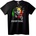 NOONEBRAND Тениска Snoop Dogg Раста - 2XL, Black