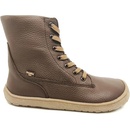 Froddo dětské zimní barefoot boty Tex Laces G3160236-1 hnědá