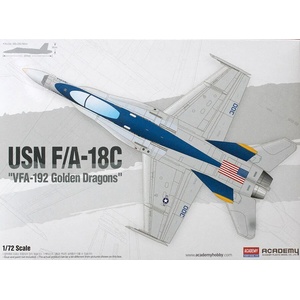 Academy Изтребител USN F/A-18C " VFA-192 Golden Dragons" (12564)