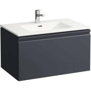 Laufen Pro S - Шкафче с умивалник, 80x50 см, графит H8609644801041 (H8609644801041)
