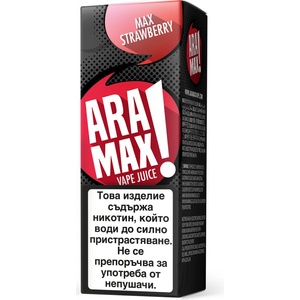  никотинова течност Aramax - Max Strawberry 18мг