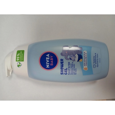 Nivea Baby Head To Toe Shower Gel jemný sprchový gel na tělo a vlasy 500 ml – Zboží Dáma