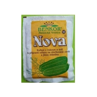 Nova nálev na okurky a zeleninu 100g