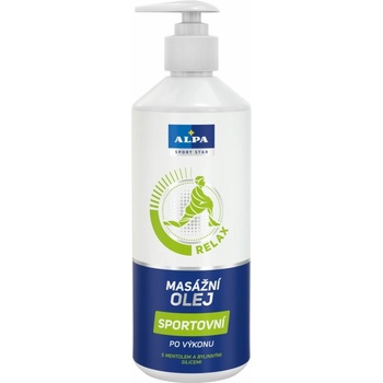 Alpa masážní olej sportovní 500 ml