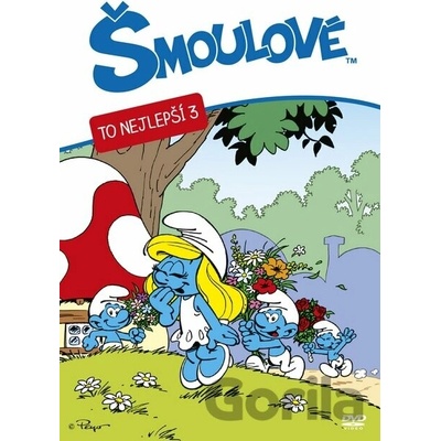 Šmolkovia To najlepšie 3 DVD
