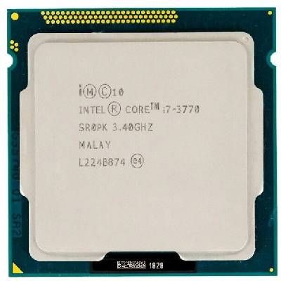 Procesor Intel Core i7-3770 (3,4GHz, 8M Cache) Turbo Boost max. 3,9 GHz, socket LGA 1155