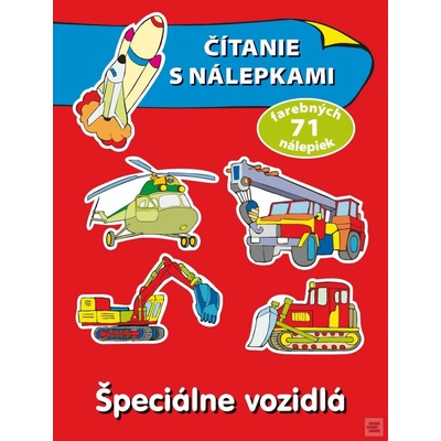 Čítanie s nálepkami. Špeciálne vozidlá