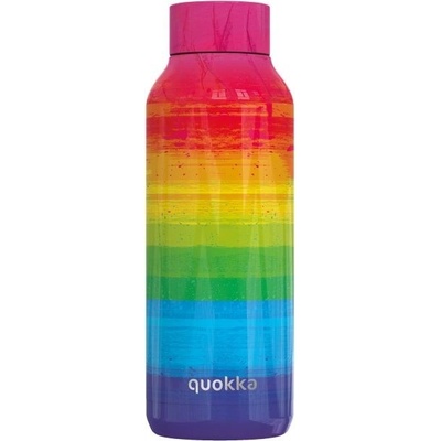 Quokka Nerezová termoláhev Solid Duhová 510 ml