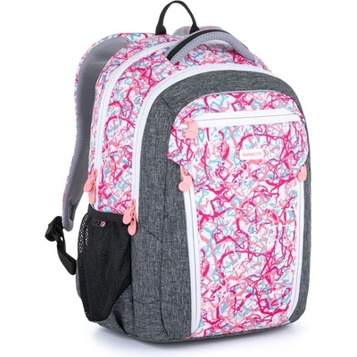Bagmaster BOSTON 21 A batoh oranžovo růžový růžová
