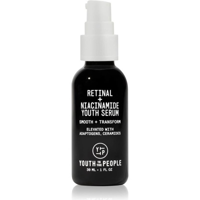 Youth To The People Youth Retinal + Niacinamide Serum nočné sérum proti starnutiu pleti 30 ml