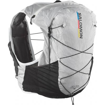 Salomon Раница за трейл бягане Salomon ADV Skin Cross Season Race Flag Trail running backpack - White / Black (502-9134-0112)