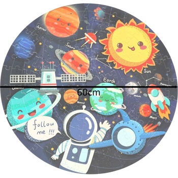 KIK KX5463 Vzdelávacie puzzle slnečnej sústavy - planéty