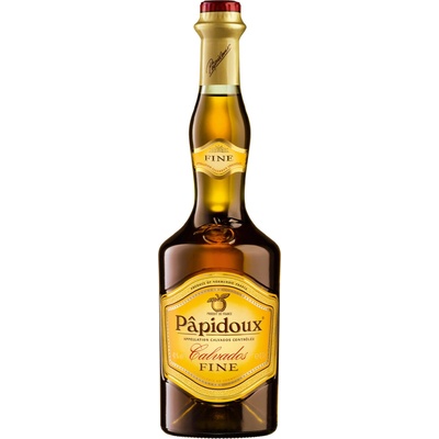 Papidoux Calvados Fine 40% 0,7 l (čistá fľaša)