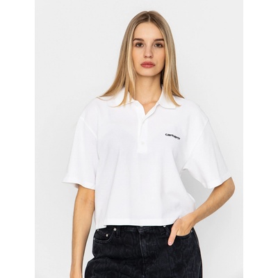 Carhartt WIP Script Polo white/black