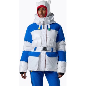 Rossignol Дамско скиорско яке Rossignol JCC Corduroy Down white