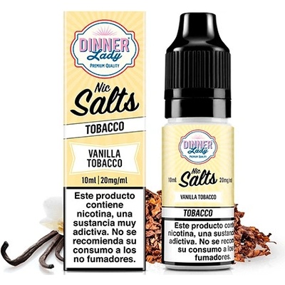 Dinner Lady Vanilla Tobacco 10 ml 20 mg