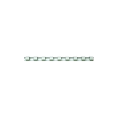 Plast.hrebeň 12mm/56-80l biely (bal=100ks)