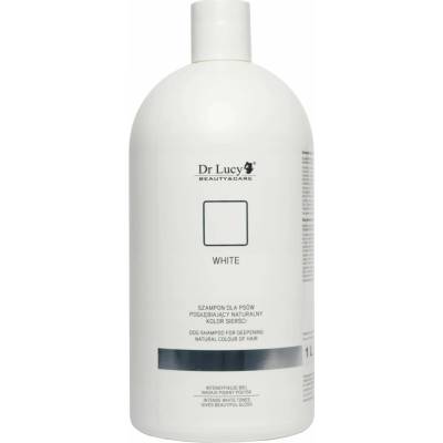 Dr Lucy White bílá srst šampon pro psy 1 L